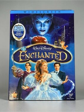 New Disney Enchanted Widescreen DVD Slipcase
